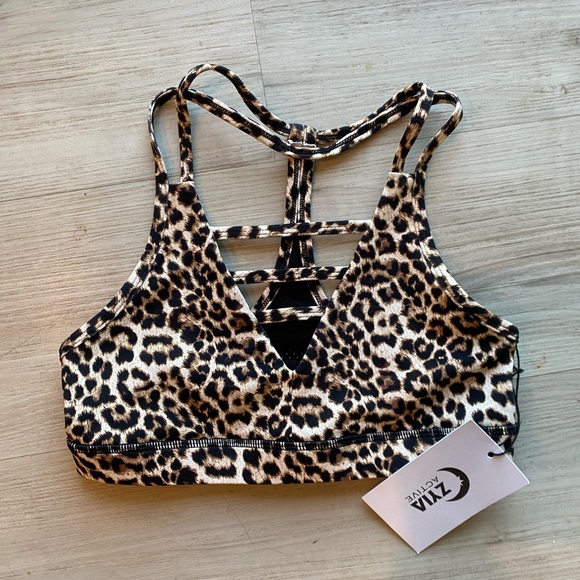 ZYIA Other - NWT ZYIA Leopard Grid Bra